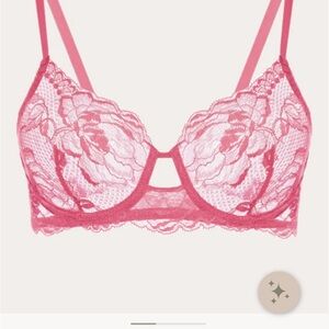 La Perla Pink Lace Bra